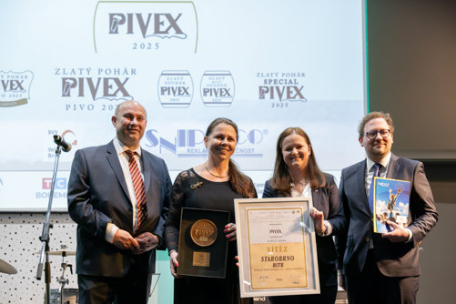 Degustační soutěž Pivex 2025: Starobrno třikrát na stupních vítězů