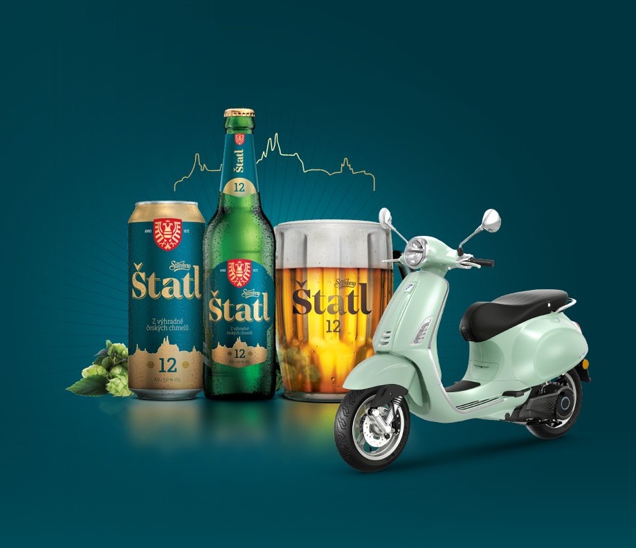 Kup Štatl a vyhraj Vespu